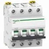 SCHNEIDER ELECTRIC Disjoncteur 50 A - Acti9 - IC60N - 4P - Courbe D