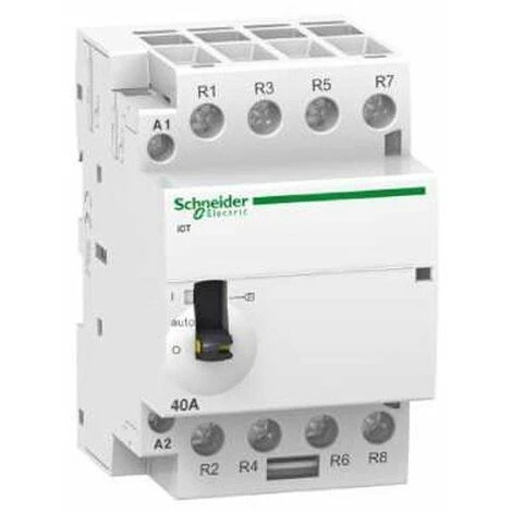SCHNEIDER ELECTRIC Contacteur à Commande Manuelle 63A - 4NO - 24VCA - 50Hz - Acti9 - ICT 1 SCHNEIDER ELECTRIC Contacteur à Commande Manuelle 63A - 4NO - 24VCA - 50Hz - Acti9 - ICT