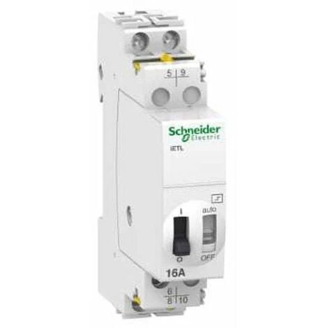 SCHNEIDER ELECTRIC Extension Pour Télérupteur - 16A - 1NO/NF+1NO - 230..240VCA - 110VCC - 50-60Hz - Acti9 - IETL 1 SCHNEIDER ELECTRIC Extension Pour Télérupteur - 16A - 1NO/NF+1NO - 230..240VCA - 110VCC - 50-60Hz - Acti9 - IETL