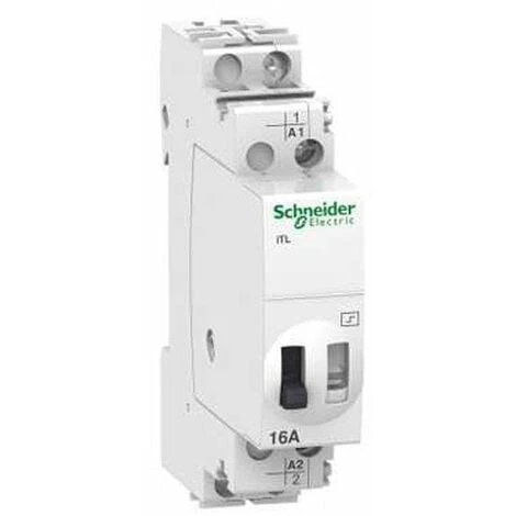 SCHNEIDER ELECTRIC Télérupteur - 16A - 2NO - 130VCA - 48VCC - 50-60Hz - Acti9 - ITL 1 SCHNEIDER ELECTRIC Télérupteur - 16A - 2NO - 130VCA - 48VCC - 50-60Hz - Acti9 - ITL