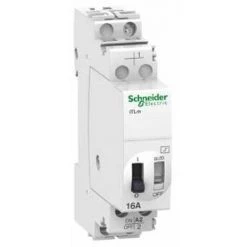 SCHNEIDER ELECTRIC Télérupteur à Commande Par Ordre Maintenu - 16A - 1NO - 230.240VCA - 50-60Hz - Acti9 - ITLm