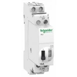 SCHNEIDER ELECTRIC Télérupteur Inverseur - 16A - 1NO+1NF - 130VCA - 48VCC - 50-60Hz - Acti9 - ITLI