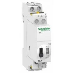 SCHNEIDER ELECTRIC Extension Pour Télérupteur - 16A - 1NO/NF+1NO - 12VCA - 6VCC - 50-60Hz - Acti9 - IETL