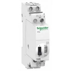 SCHNEIDER ELECTRIC Télérupteur Avec Signal à Distance - 16A - 1NO - 48VCA - 24VCC - 50-60Hz - Acti9 - ITLs
