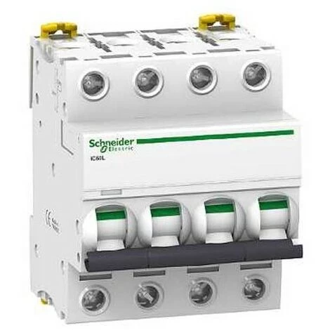 SCHNEIDER ELECTRIC Disjoncteur 40 A - Acti9 - IC60L - 4P - Courbe Z 1 SCHNEIDER ELECTRIC Disjoncteur 40 A - Acti9 - IC60L - 4P - Courbe Z