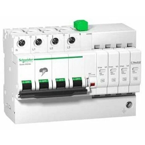SCHNEIDER ELECTRIC Parafoudre Avec Report Signalisation - 3 P+N - Acti9 - IQuick PRD40r 1 SCHNEIDER ELECTRIC Parafoudre Avec Report Signalisation - 3 P+N - Acti9 - IQuick PRD40r