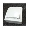Obturateur En Saillie Blanc Complet Avec Cadre Alréa SCHNEIDER ELECTRIC ALB62420