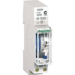 Resi9 IH - Inter. Horaire Journalier - Reserve De Marche 100h, Schneider Electric Ref. 16654