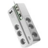 Multiprise Parasurtenseur 6 Prises 10A Protection Téléphone Et Coaxial, Schneider Electric, Ref. PMH63VT-FR