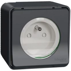 Mureva Styl Prise De Courant 2P+T, Schneider Electric Ref. SHN0212465