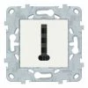 Unica Conjoncteur Téléphone Blanc - 8 Contacts, Schneider Electric Ref. NU549618F