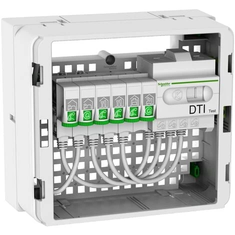 LexCom Home - Grade 2TV Essential - 6xRJ45 Cat 6 - DTIO - Resi9 13M 1, Schneider Electric Ref. VDIR390026 2 LexCom Home - Grade 2TV Essential - 6xRJ45 Cat 6 - DTIO - Resi9 13M 1, Schneider Electric Ref. VDIR390026 – Image 2