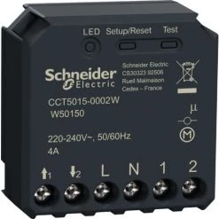 Wiser Micromodule Encastre Zigbee Pour Volet-roulant, Schneider Electric Ref. CCT5015-0002W