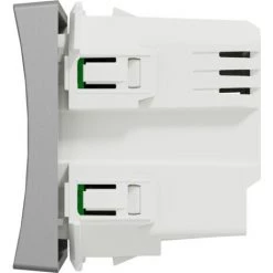 Wiser Unica Interrupteur Volet-roulant 4A Zigbee Alu Meca Seul, Schneider Electric, Ref. NU35030W -SCHNEIDER ELECTRIC Soldes 52557550 5