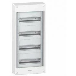 PRAGMA13 ARMOIRE APPARENTE 4 Rangées De 52 Modules Sans Porte - SCHNEIDER ELECTRIC