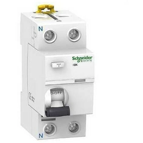 RCD IID 2P 25A 30mA Classe AC Résidentiel - SCHNEIDER ELECTRIC 1 RCD IID 2P 25A 30mA Classe AC Résidentiel - SCHNEIDER ELECTRIC