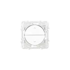 SCHNEIDER ELECTRIC Poussoir Blanc - 2 Boutons Montée/descente - Odace