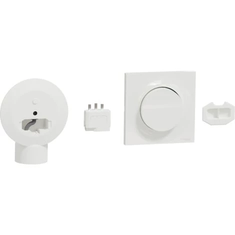 Actionneur DCL + Interrupteur + Plaque Style Kit - Odace SFSP - Schneider Electric - Blanc - S520120K - Blanc 1 Actionneur DCL + Interrupteur + Plaque Style Kit - Odace SFSP - Schneider Electric - Blanc - S520120K - Blanc