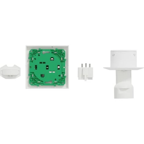 Actionneur DCL + Interrupteur + Plaque Style Kit - Odace SFSP - Schneider Electric - Blanc - S520120K - Blanc 2 Actionneur DCL + Interrupteur + Plaque Style Kit - Odace SFSP - Schneider Electric - Blanc - S520120K - Blanc – Image 2