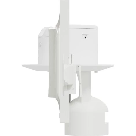 Actionneur DCL + Interrupteur + Plaque Style Kit - Odace SFSP - Schneider Electric - Blanc - S520120K - Blanc 4 Actionneur DCL + Interrupteur + Plaque Style Kit - Odace SFSP - Schneider Electric - Blanc - S520120K - Blanc – Image 4