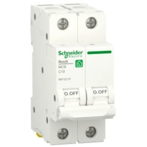 Schneider Electric Disjoncteur R9f32210-2p 10a 1 Schneider Electric Disjoncteur R9f32210-2p 10a