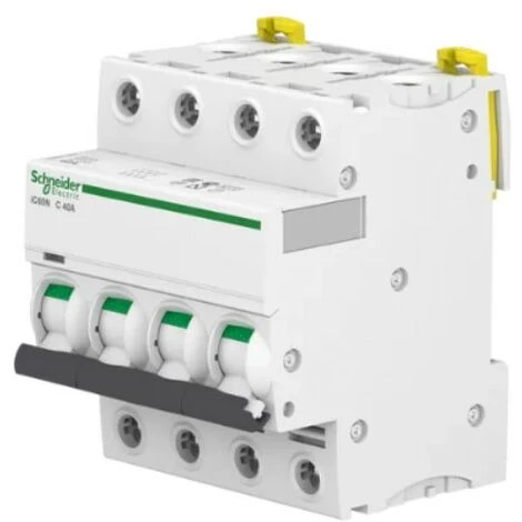 Disjoncteur Automatique IC60N 4P 40A Courbe C - SCHNEIDER ELECTRIC 2 Disjoncteur Automatique IC60N 4P 40A Courbe C - SCHNEIDER ELECTRIC – Image 2