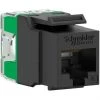 SCHNEIDER ELECTRIC Connecteur UTP Keystone RJ45 CAT6 Noir
