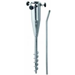 SCHNEIDER ELECTRIC Pied À Planter En Acier D'Ancre De Terre Argent