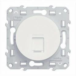 SCHNEIDER ELECTRIC Prise Rj45 Odace, Blanc