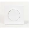 SCHNEIDER ELECTRIC Plaque Simple Odace Styl, Blanc