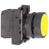 SCHNEIDER ELECTRIC Bouton Poussoir - Affleurant - 1 No + 1 Nf - Jaune - Complet - Schneider Xb5aa55 - Jaune