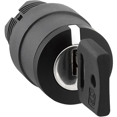 SCHNEIDER ELECTRIC Tête - Bouton Tournant - A Clé - 3 Positions - Fixe - M - Schneider Zb5ag3 - Noir 1 SCHNEIDER ELECTRIC Tête - Bouton Tournant - A Clé - 3 Positions - Fixe - M - Schneider Zb5ag3 - Noir