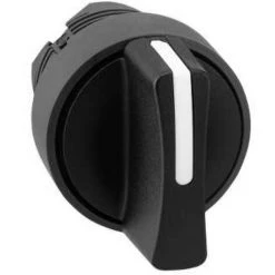 SCHNEIDER ELECTRIC Tête Bouton Tournant - A Manette - 3 Positions - Rappel à Droite - Schneider Zb5ad8 - Noir
