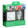 Schneider Electric S527578w Kit Lampe Lumière Blanche Connectée Schneider Wiser Odace Lighting