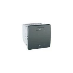 Schneider Electric Mgu3.574.12 Commande Pour Volets Roulants Poussoirs 2 Ou 4 Boutons Unica Schneider - Graphite