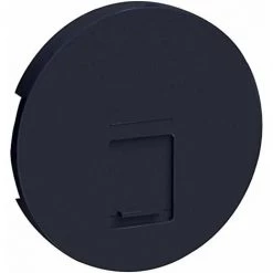 SCHNEIDER ELECTRIC - ODACE ANTHRACITE, ENJOLIVEUR SEUL PRISE RJ45 SIMPLE - S540671