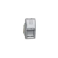 SCHNEIDER UNICA ALU PRISE RJ45 GRADE 3 MULTIMÉDIA+ 1 MODULE SCHNEIDER ELECTRIC SCHMGU3.446.30