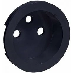 ODACE ANTHRACITE, ENJOLIVEUR SEUL PRISE DE COURANT 2P+T 16A SCHNEIDER ELECTRIC SCHS540659