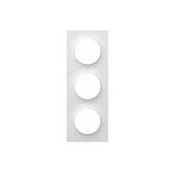 SCHNEIDER ELECTRIC S520706 CADRE STYL 3 POSTES, BLANC