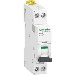 DISJONCTEUR SCHNEIDER ACTI9 IDT40T - 1P+N 20A - COURBE C - 4500A/6KA SCHNEIDER ELECTRIC SCHA9P22620