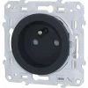 ODACE, PRISE DE COURANT 2P+T ANTHRACITE, À VIS, CONNEXION RAPIDE SCHNEIDER ELECTRIC