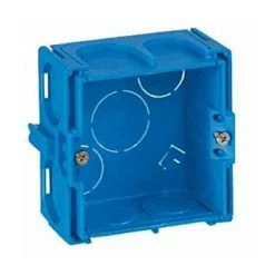 SCHNEIDER ELECTRIC ALB71302 MODULO - BOÎTE CARRÉE - 1 POSTE - P50MM - ENTRÉES 2XØ20 + 2X25 + 4XØ20/25MM