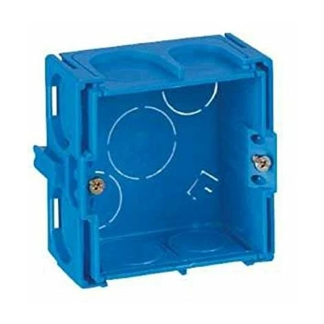 SCHNEIDER ELECTRIC ALB71302 MODULO - BOÎTE CARRÉE - 1 POSTE - P50MM - ENTRÉES 2XØ20 + 2X25 + 4XØ20/25MM 1 SCHNEIDER ELECTRIC ALB71302 MODULO - BOÎTE CARRÉE - 1 POSTE - P50MM - ENTRÉES 2XØ20 + 2X25 + 4XØ20/25MM