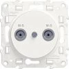 SCHNEIDER ELECTRIC - ODACE, PRISE MULTISERVICE BLANC, À VIS - S520457