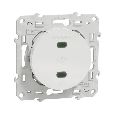 ODACE - RÉPÉTEUR WIFI- 300MB/S 2.4 GHZ - 2 MOD - BORNIER VIS - BLANC SCHNEIDER ELECTRIC SCHS520465 1 ODACE - RÉPÉTEUR WIFI- 300MB/S 2.4 GHZ - 2 MOD - BORNIER VIS - BLANC SCHNEIDER ELECTRIC SCHS520465