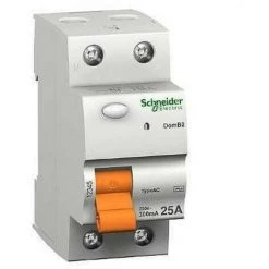 Interrupteur Différentiel DOMAE 2P 40A 30mA AC - SCHNEIDER ELECTRIC