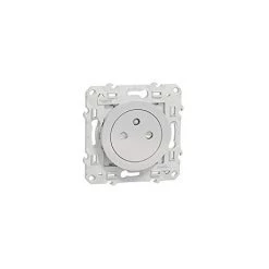 SCHNEIDER ELECTRIC S530052 ODACE, PRISE DE COURANT 2P+T ALU, 16 A, CONNEXION RAPIDE ODACE - PRISE DE COURANT 2P+T AFFLEURANTE -