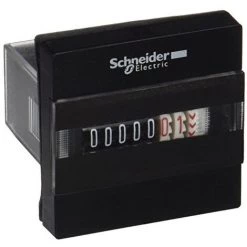 SCHNEIDER ELECTRIC XBKH70000004M COMPTEUR HORAIRE, AFFICHAGE MÉCANIQUE 7 DIGITS, 24V
