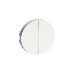 SCHNEIDER ELECTRIC - ODACE BLANC, ENJOLIVEUR SEUL DOUBLE VA-ET-VIENT, DOUBLE POUSSOIR, VV + POUSSOIR - S520614