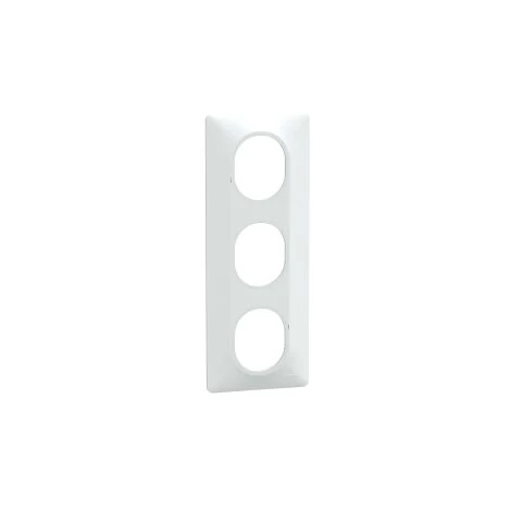 OVALIS - PLAQUE DE FINITION - 3 POSTES VERTICAL - ENTRAXE 71 MM - BLANC SCHNEIDER ELECTRIC SCHS320726 1 OVALIS - PLAQUE DE FINITION - 3 POSTES VERTICAL - ENTRAXE 71 MM - BLANC SCHNEIDER ELECTRIC SCHS320726